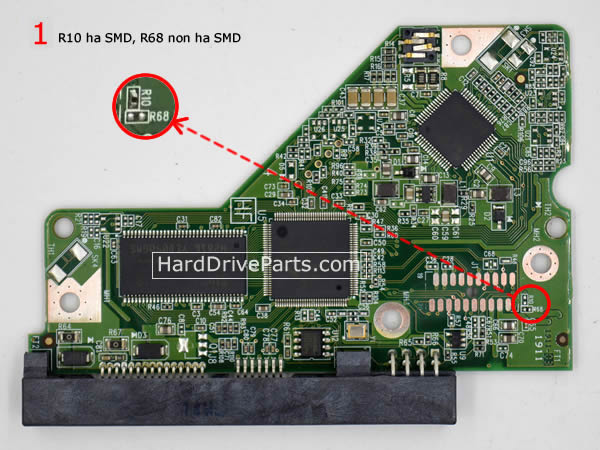 WD1001FAES WD Scheda Elettronica Hard Disk 2060-771640-003 WD1001FAES WD Scheda Elettronica Hard Disk 2060-771640-003